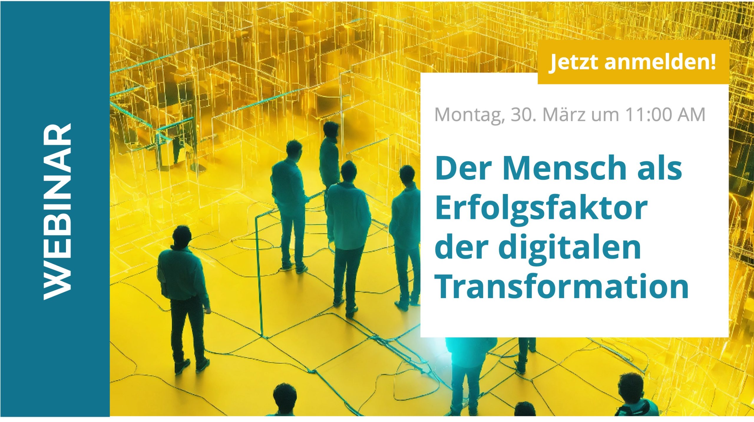 Read more about the article Der Mensch als Erfolgsfaktor der digitalen Transformation – Webinar am 30.03.2026 um 11 Uhr